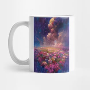 Infinity Flower Garden Mug